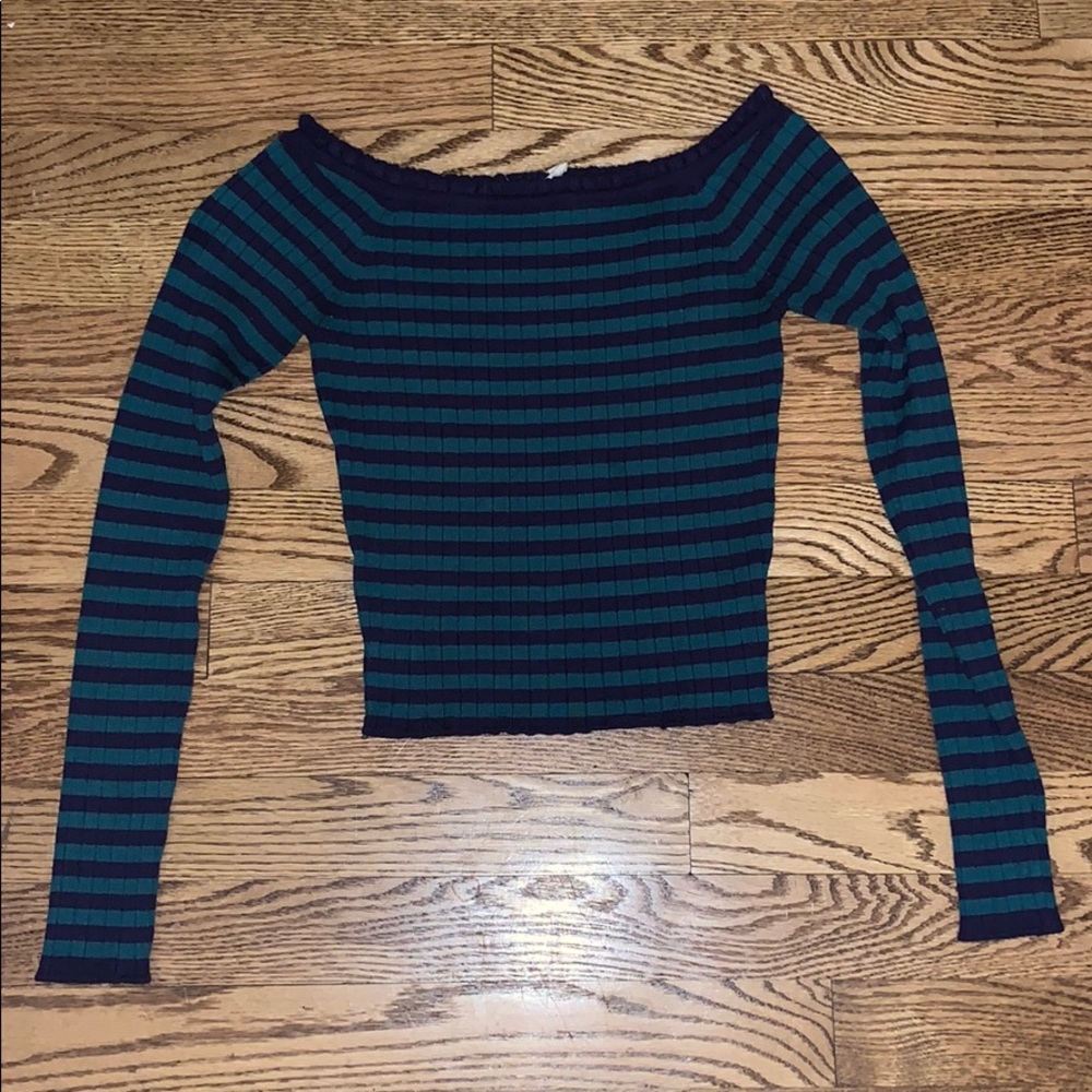 pac sun ribbed crop top